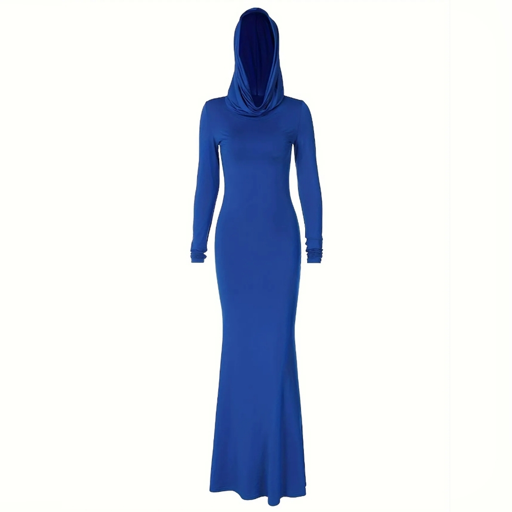 Hooded Maxi Dress